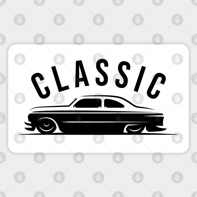 Classic Mercury 1950 Magnet by Dosunets